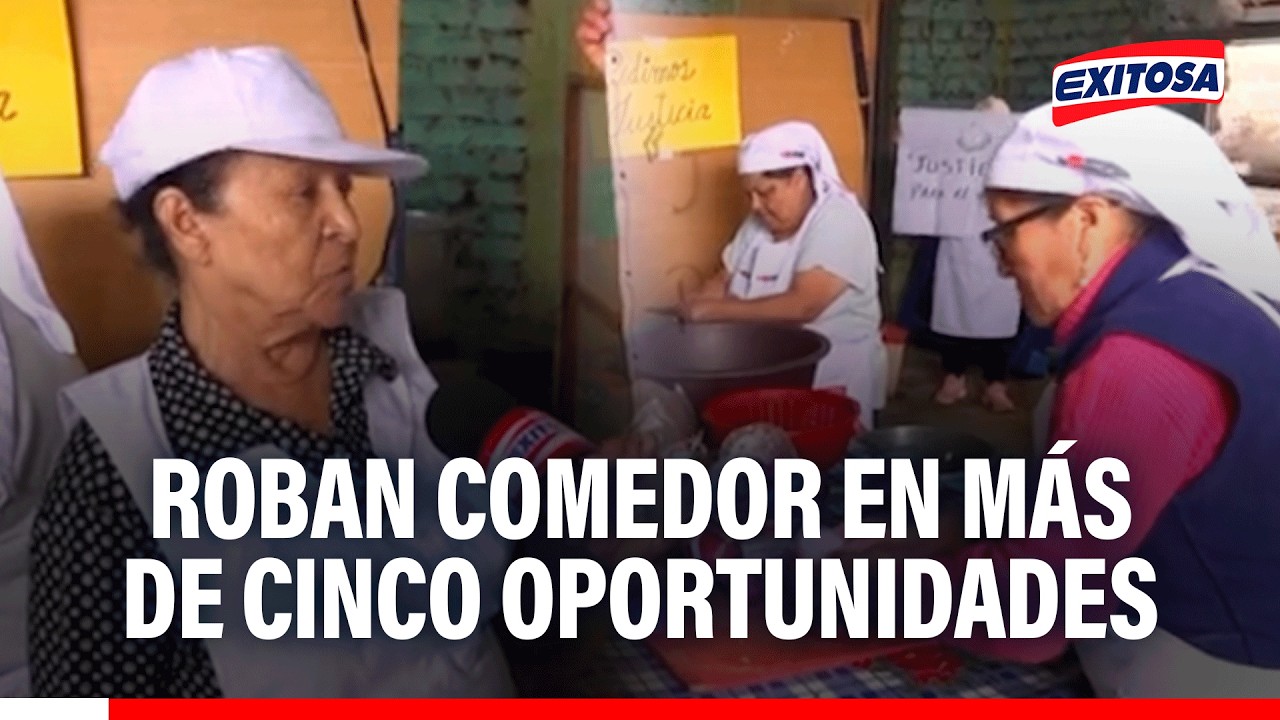 🔴🔵 Roban a comedor en más de cinco veces y dejan a beneficiario sin alimentos