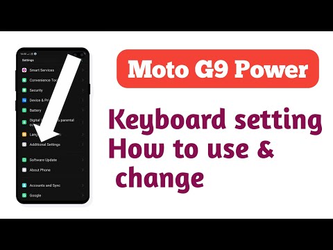 Moto G9 Power , keyboard setting How to use and change keyboard tips and tricks