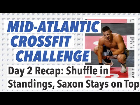 Mid-Atlantic CrossFit Challenge Day 2 Recap: Shuffle in Standings, Saxon Stays on Top