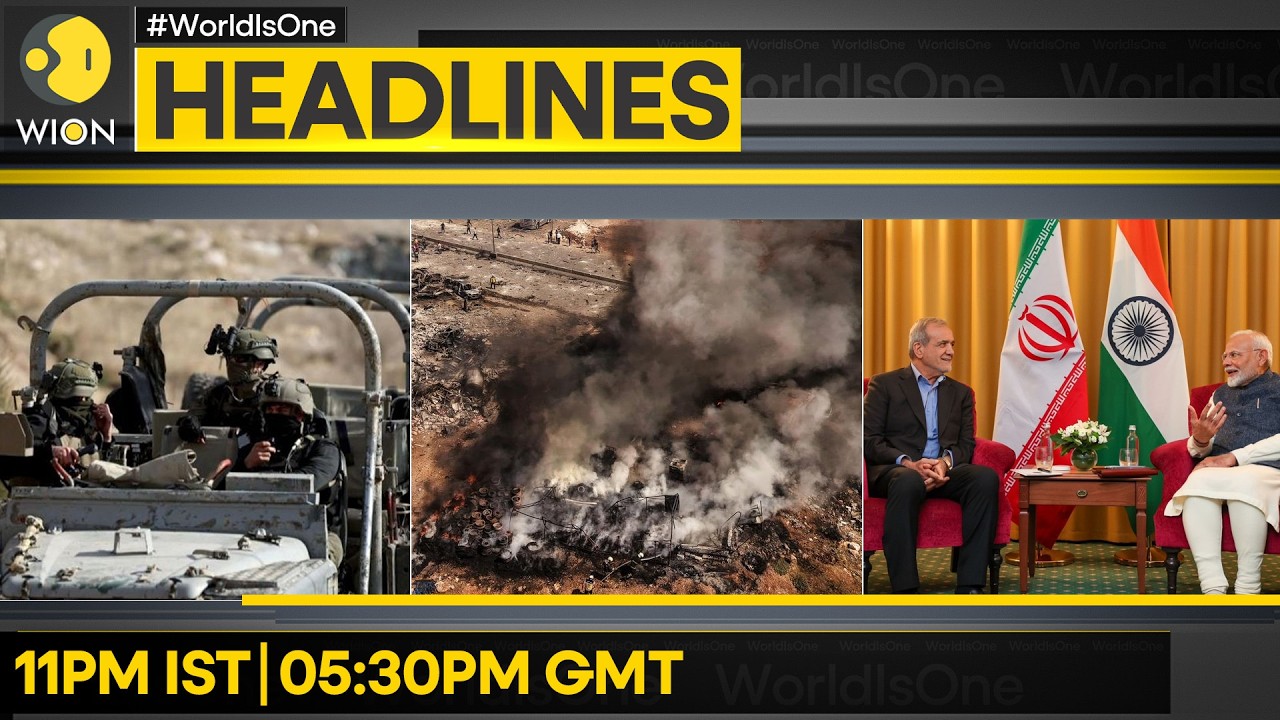 PM Modi-Pezeshkian Talks On Friday | Syria: 14 Dead In Weapon Store Blast | WION Headlines