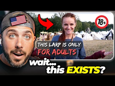 American Reacts to LARP in Germany | Epic Empires
