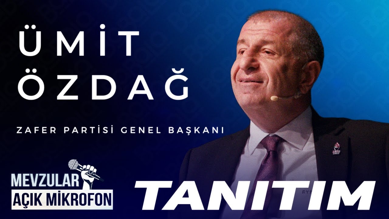 Mevzular Açık Mikrofon Tanıtım I İlk Konuk Ümit Özdağ (Perşembe Yayında)