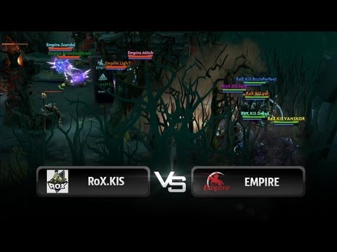 RoX.KiS teamfight vs Empire @ International 3 Qualifiers