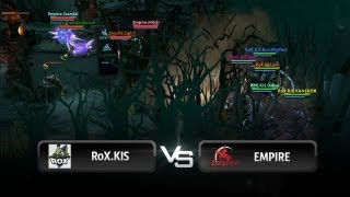 RoX.KiS teamfight vs Empire @ International 3 Qualifiers