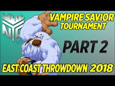 [Vampire Savior] 2 OLD 2 FURIOUS x East Coast Throwdown 2018 - Part 2 (4k/60fps)