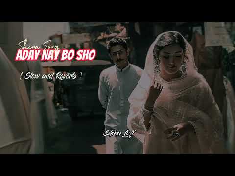 Aday Nay Bo Sho | Shina Song By @SalmanParasOfficial | Slowed And Reverb | Shina Lofi