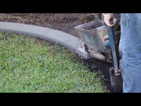image-What type of cement is used for curbing?