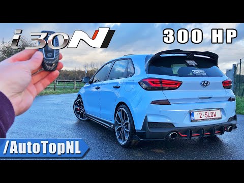 300HP Hyundai i30 N REVIEW on AUTOBAHN [NO SPEED LIMIT] by AutoTopNL