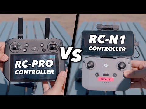 DJI RC-Pro vs Standard Controller (RC-N1) - What's the Difference? + Mavic 3 Range Test