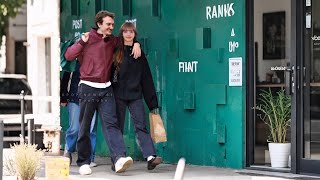 Lisa and Frederic Arnault on a date in Paris on Lisa's 28th birthday
