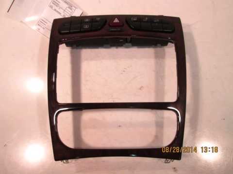 2003 Mercedes C240 Temperature Climate/AC heater control 203TYPE - mbiparts.com Used OEM Merc... OEM