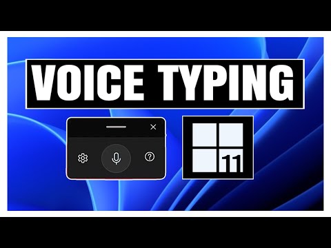Voice Typing And Dictation On Windows 11