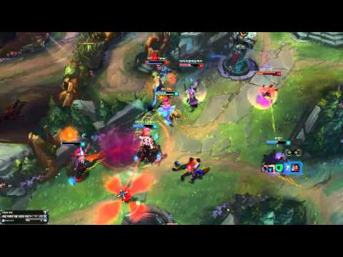 SKT T1 Faker Cassiopeia great moves!