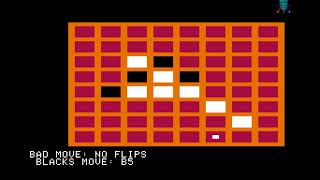 Apple II Game: Othello (1978 Softape)