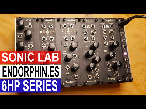 Endorphin.es Black Godspeed+ Oscillator + Autotuner for Eurorack image 2