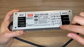 Mean Well ELG-200-24A Napěťový zdroj pro LED 200W