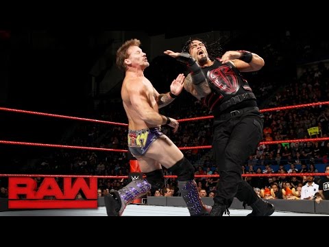 Roman Reigns vs. Chris Jericho - United States Championship Match: Raw, Oct. 31, 2016
