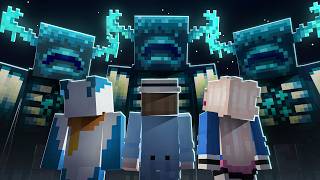 Minecraft, but if we say a mob’s name, it spawns