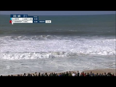 Relieved Conner Coffins Breaks Through to Quarters at MEO Rip Curl Pro
