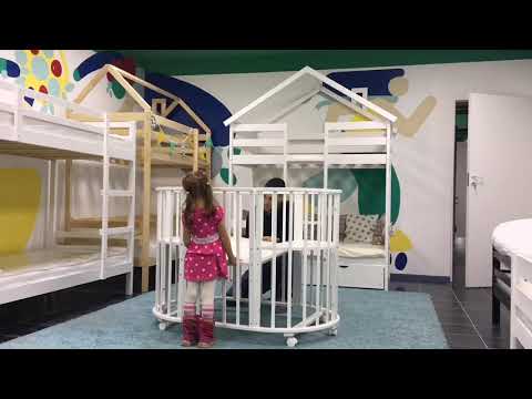 Обзор Кроватки трансформер 7в1 из берёзы. Children's bed transformer 7v1. 24 октября 2019 г.