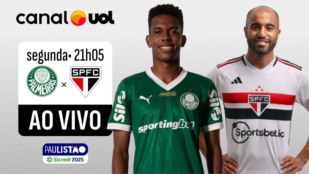 🔴 PALMEIRAS X SÃO PAULO AO VIVO COM CASAGRANDE, ANDRÉ HERNAN E GUIDI l NARRAÇÃO UOL PLAY PAULISTÃO