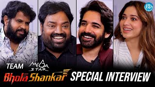 Team Bhola Shankar Special Fun Interview | Chiranjeevi | Tamannaah | Meher Ramesh | Sushanth | Aadi video