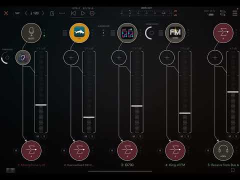 Recording basics, audio routing, Sync quantum and arming channels in AUM