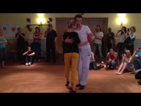 Kizomba class - Latvian Bachata Kizomba Festival 2013 - Nemanja & Jessica
