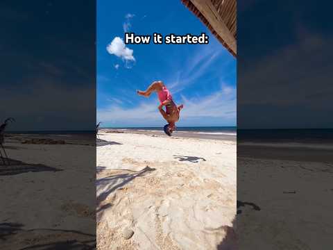 Turned off gravity #breakdance #flip