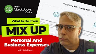 If You Mix Up Personal And Business Expenses In QuickBooks Online