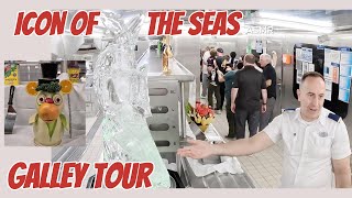 ICON OF THE SEAS GALLEY TOUR