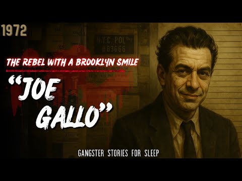 Gangster Stories For Sleep | Joe Gallo – The Rebel with a Brooklyn Smile, 1972