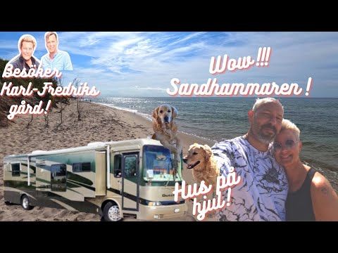 BESÖKER KARL-FREDRIKS GÅRD!!! Amerikansk husbil-så här reser vi 2022. Vlogg 13