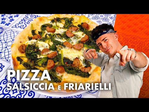 Pizza, salsiccia e friarielli *COME IN PIZZERIA*