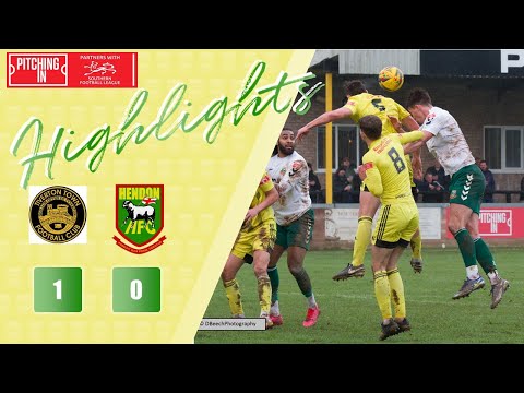 TIVERTON TOWN 1-0 HENDON - Highlights 29 January 2022