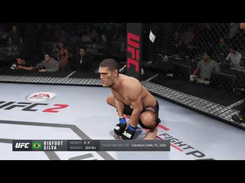 EA SPORTS™ UFC® 2 Iron Mike Tyson VS Antonio Bigfoot Silva