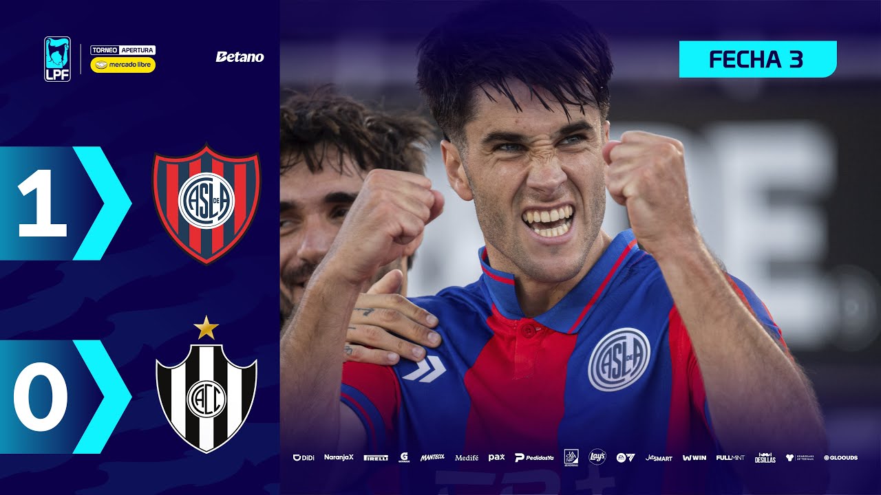 San Lorenzo vs Central Córdoba Highlights