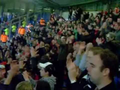 Willem II - FC Twente : sfeerbeelden uitvak + Goal Bryan Ruiz (2009/2010)