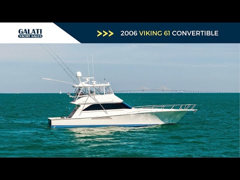Viking 61 Convertible video