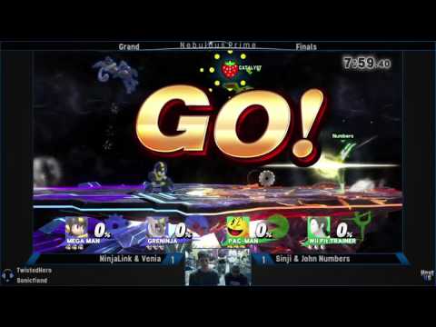 Nebulous Prime Sm4sh Doubles #53: Grand - Finals: NinjaLink & Venia vs. Sinji & John Numbers