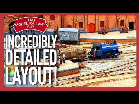 This Model Railway Has INCREDIBLE DETAIL! - Copper Wort & Co Ltd - 00 Gauge Layout