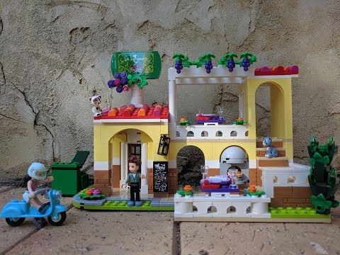 Lego Friends Heartlake Restaurant A Stop Motion Build