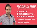 Can, Could, be able to - Modals verbs for ability, permission, and Possibility