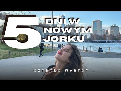 MIASTO MARZEŃ? Mój pierwszy raz w NYC! 🗽