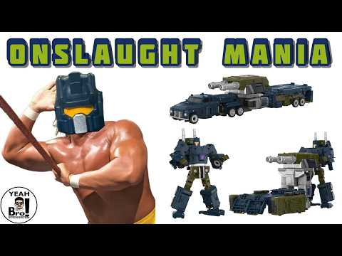 Onslaught MANIA! Transformers Age of The Prime Combaticon Onslaught 4K video Review
