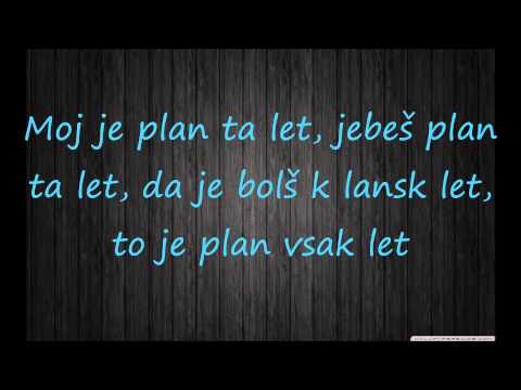 Manche & Rale - MOJA MEDENA (Lyrics)