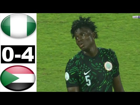 Nigeria vs Sudan 0-4 All goals Highlights Sudan vs Nigeria CHAN 2025