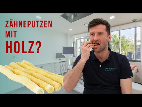 Chewing on wooden sticks for sparkling white teeth? How to use miswak correctly.