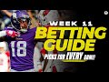 NFL Week 11 Betting Guide: EXPERT Picks for EVERY Game | CBS Sports HQ