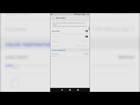 Sleep better with EMUI Eye Comfort